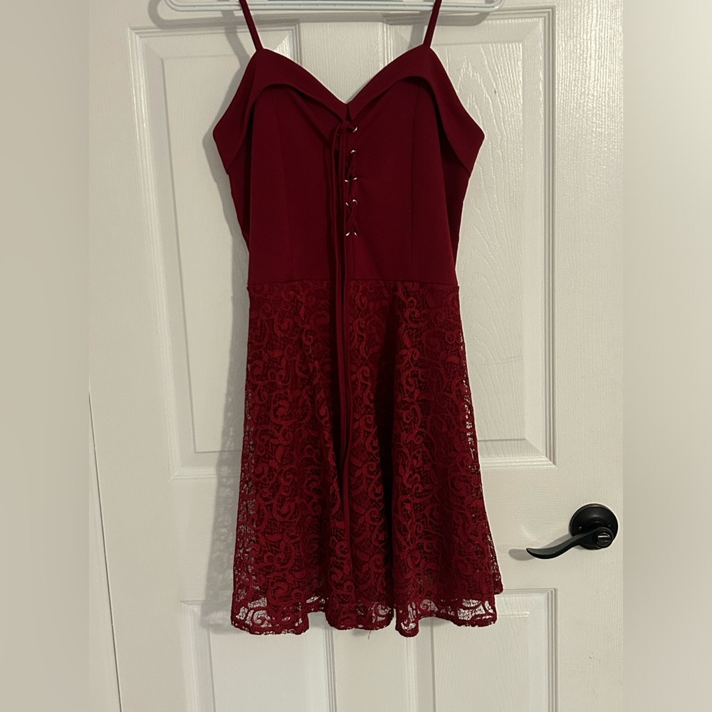 Acewin Red Dress